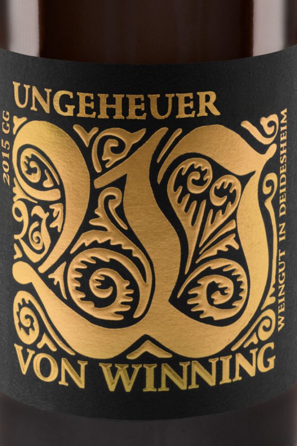 Für Riesling-Serientäter: Ungeheuer Riesling GG Von Winning 2015, Magnum (1,5l) – Bild 2
